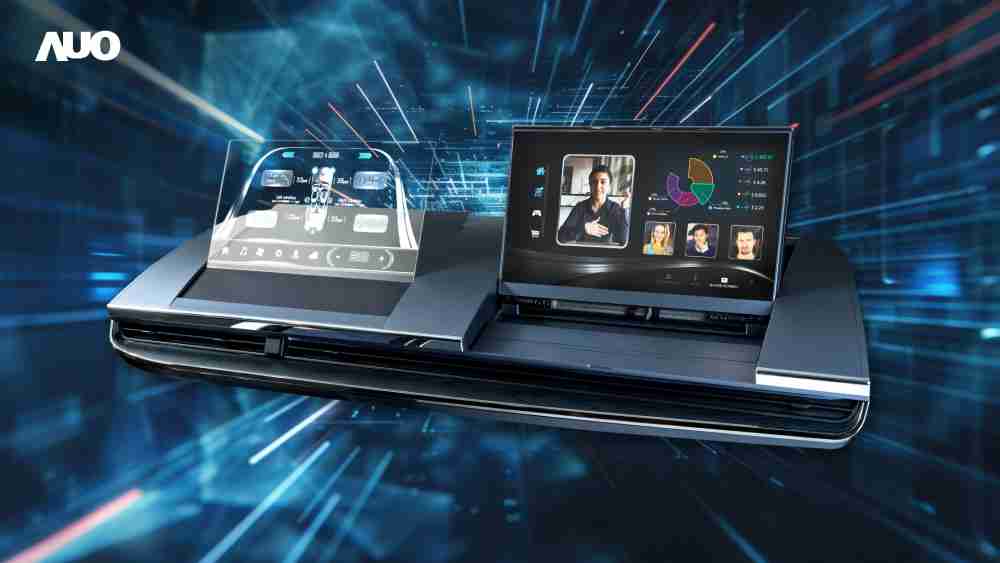 冰球突破Micro LED Display HMI解决方案打造透明Micro LED前座仪表，，，，呈现信息并保留驾驶视野开阔；亦为副驾驶座乘客打造收放自如的Micro LED屏幕，，在不影响显示质量的前提于显示区内建镜头，，，让用户能与视讯对象直接眼神接触，，提供绝佳的双向沟通体验